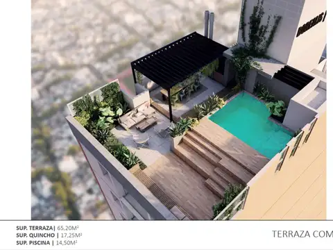 Departamento en Venta de 1 dormitorio