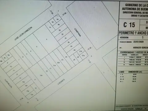 Terreno en Venta de 392,0 m2