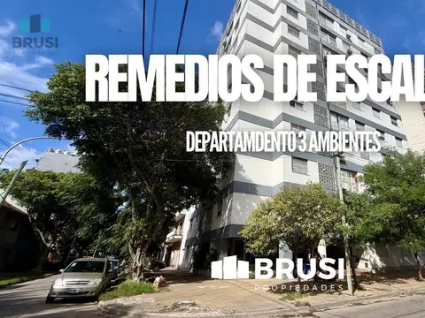 DEPARTAMENTO EN VENTA - 3 AMB. - REMEDIOS DE ESCALADA - SUPER LUMINOSO