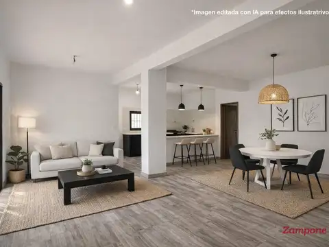 Venta Casa Refaccionada a nueva Las Lomas de San Isidro 3 amb con Jardin posibilidad de ampliar