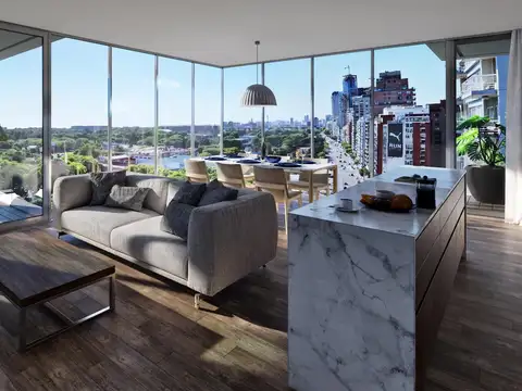 Departamento en Venta con 1 cocheras