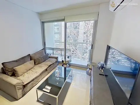 Departamento 2 ambientes con 2 baños