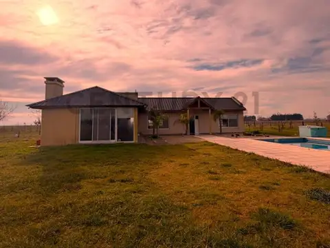 VENTA CHACRA DE 5 HA EN CAÑUELAS , CON VIVIENDA, QUINCHO  Y PISCINA