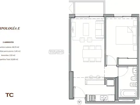 Departamento  en Alquiler en Tigre, G.B.A. Zona Norte, Argentina