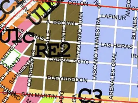 Terreno en Venta 8  mts Frente