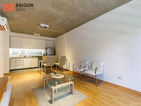 Departamento 2 ambientes con 1 baño