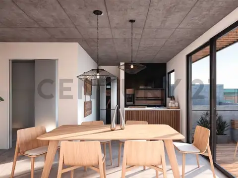 Departamento Monoambiente con 1 baño