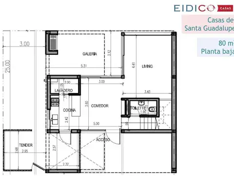 MMC. Casa en venta en barrio Casas de Santa Guadalupe, PDE