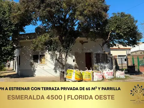 ph 2 1/2 amb con patio, terraza y parrilla