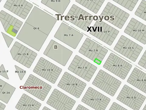 Terreno en Venta en Claromeco, USD 50.000