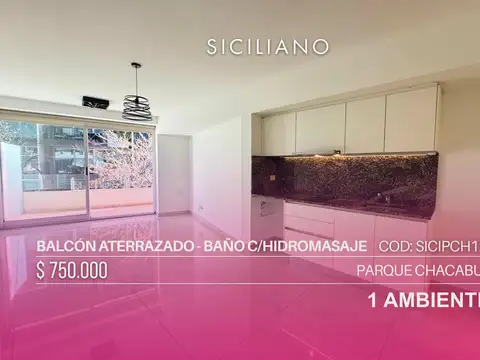 Departamento en Parque Chacabuco
