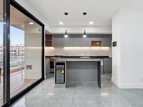 Venta departamento 3 ambientes con balcón y parrilla en Haedo (4°)