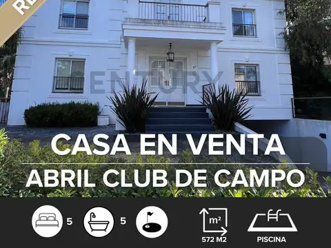 Venta de casa en Abril Club de Campo