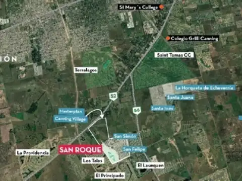 Terreno en Venta en San Roque, USD 45.000