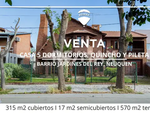 VENTA CASA JARDINES DEL REY NEUQUEN