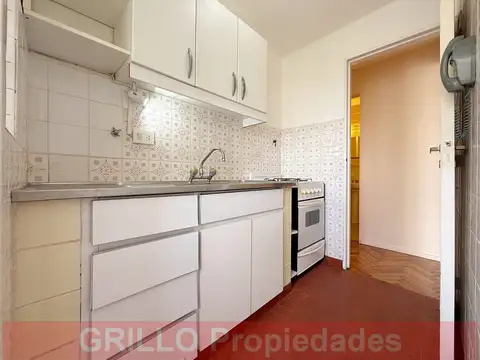 Departamento 2 ambientes con 1 baño