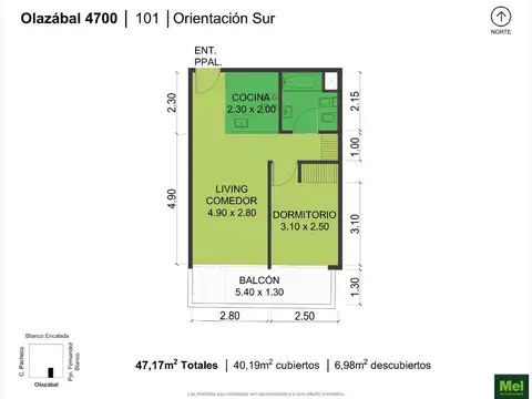 Avenida Olazábal 4700