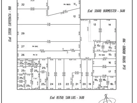 Terreno en Venta de 360,0 m2