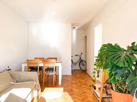 Departamento 2 ambientes con 1 baño