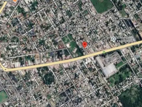 Soler e/ Comandante Luis Piedra Buena y Domingo Faustino Sarmiento