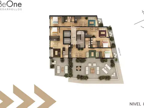 Departamento en  Venta Caracas y Av. Rivera Monoambiente 1 baño balcón amenities