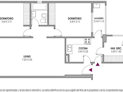 Alquiler departamento  3 Ambientes en Devoto con Cochera