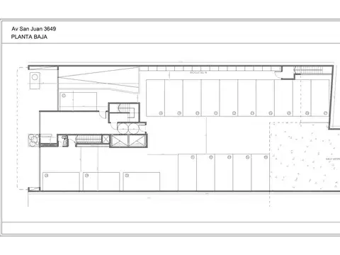 Edificio con unidades Estudio 1, 2, 3, 4 y 5 amb