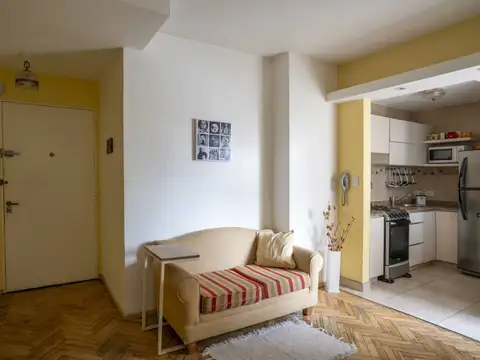 Departamento 2 ambientes con 1 baño