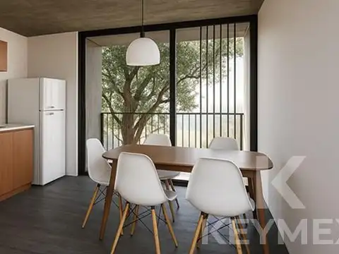 Departamento Monoambiente con 1 baño
