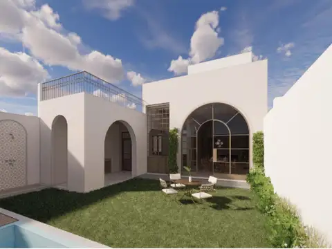 Casa 4 ambientes con 2 baños