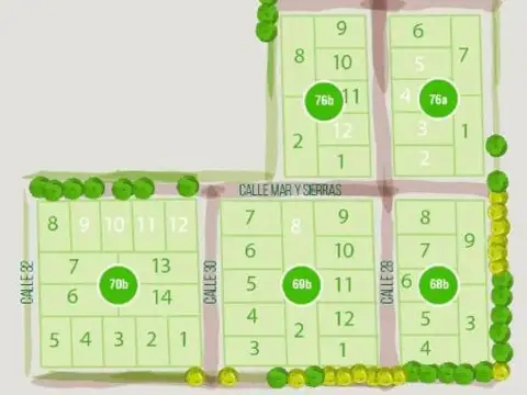 Terreno en Venta en Balcarce, USD 42.000