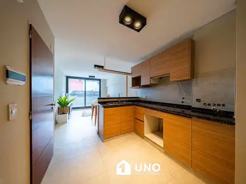 Departamento 2 ambientes con 1 baño