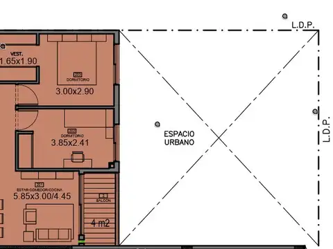 Departamento en Venta de 2 ambientes