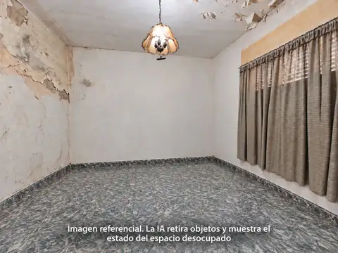 Casa 3 ambientes con 1 baño