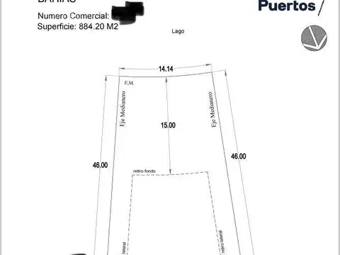 Terreno en Venta en Nordelta, USD 550.000
