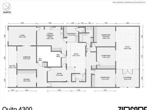 Departamento en Venta de 6 ambientes