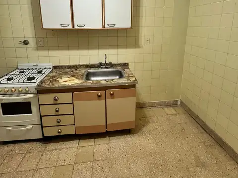 Departamento 2 ambientes con 1 baño