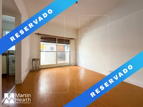 -RESERVADO- APTO CRÉDITO- Venta - Monoambiente con cocina independiente. Apto Profesional.