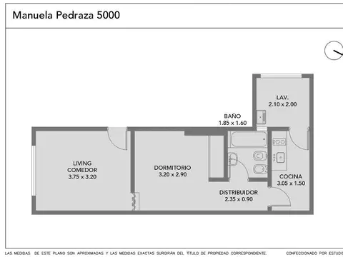 Departamento en Venta en Villa Urquiza, USD 60.000