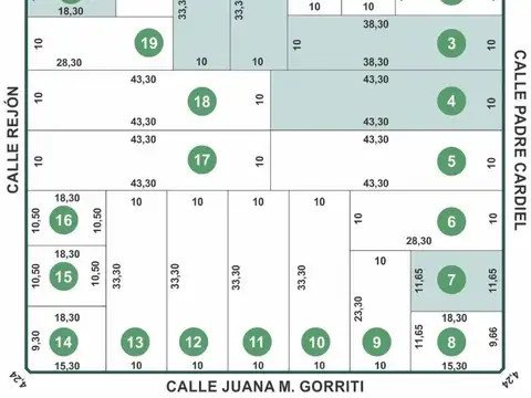 Lote/s en block o separado - los pinares