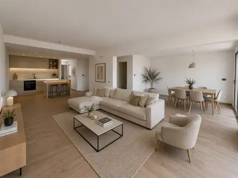 Departamento 4 ambientes con 3 baños
