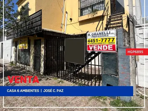 Casa - Venta - Argentina, José C Paz - Gral. Lavalle 2121