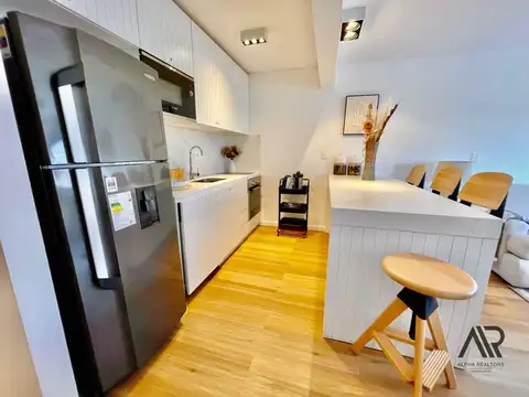 Departamento 2 ambientes con 1 baño