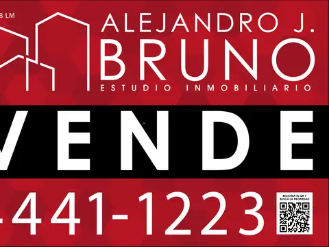 Departamento 2 ambientes con 1 baño