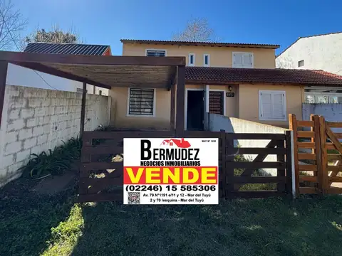 Venta Duplex 4 Ambientes En Mar Del Tuyu Calle 7 Entre 96 Y 97 Oportunidad Amoblado 