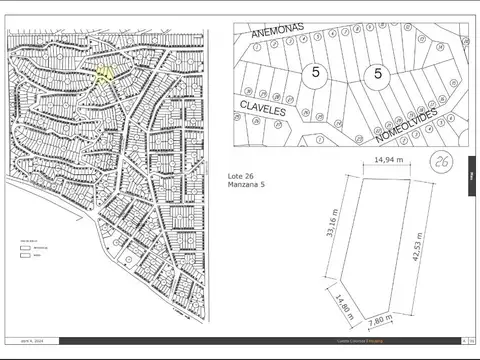 Venta! Lote en  Cuesta Colorada - Apto Dúplex - Con Escritura!