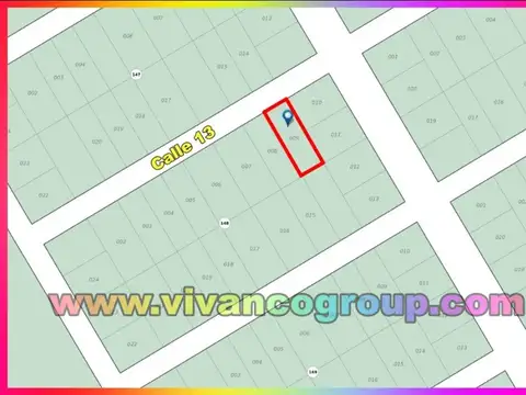 Terreno en Venta 38,50  mts Fondo