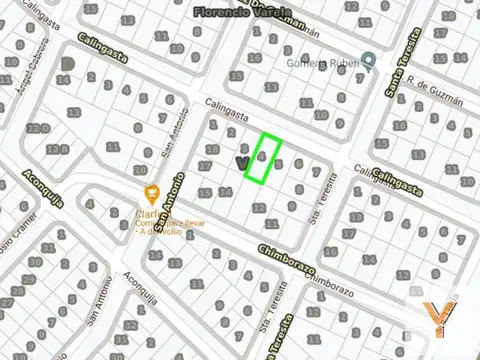 Terreno en Venta de 367,0 m2