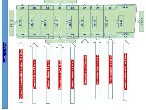 Terreno en Venta en Cabra Corral Dique, USD 7.722