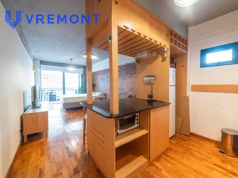 Departamento Monoambiente con 1 baño